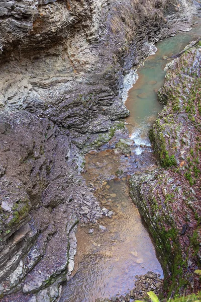 Rios Montanha Pequenas Cachoeiras São Fontes Água Limpa — Fotografia de Stock