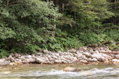 Nehir dağ kökenli temiz su.