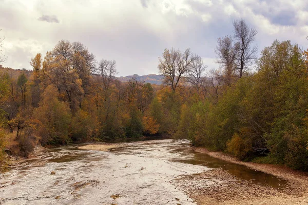 Гірські Річки Джерелом Чистої Води — стокове фото