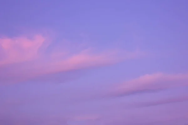 Wolken Firmament Abendsonnenuntergang Klarer Sonniger Tag — Stockfoto