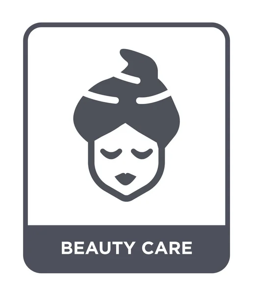 Schönheitspflege Ikone Trendigen Design Stil Schönheitspflege Symbol Isoliert Auf Weißem — Stockvektor