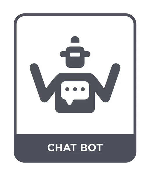 Icône Bot Chat Dans Style Design Tendance Icône Bot Chat — Image vectorielle
