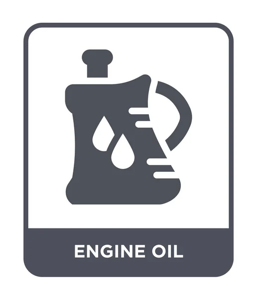 Значок Моторної Олії Модному Стилі Дизайну Значок Моторної Олії Ізольовано — стоковий вектор