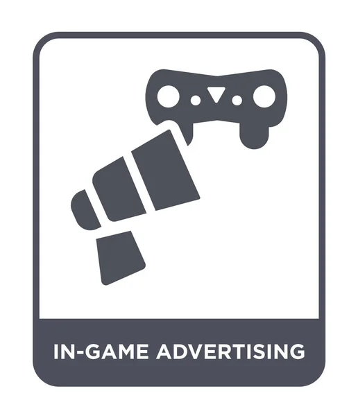 Game Reklam Simgesi Modaya Uygun Bir Tasarım Tarzı Game Reklam — Stok Vektör