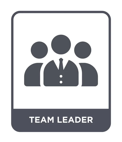 Team Leader Icon Trendy Design Style Team Leader Icon Isolated — Stock Vector