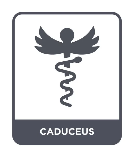 Caduceus Icon Trendy Design Style Caduceus Icon Isolated White Background — Stock Vector