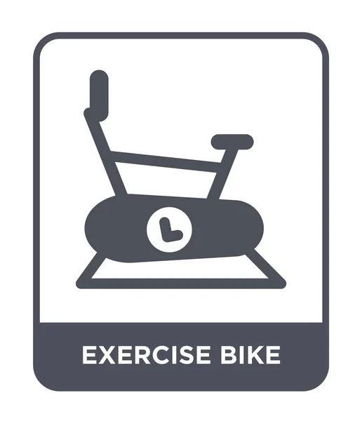 exercise bike icon in trendy design style. exercise bike icon isolated on white background. exercise bike vector icon simple and modern flat symbol.