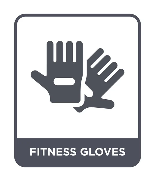 Guantes Fitness Icono Estilo Diseño Moda Guantes Fitness Icono Aislado — Archivo Imágenes Vectoriales