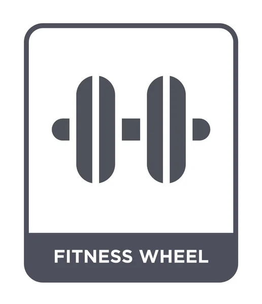 Icono Rueda Fitness Estilo Diseño Moda Icono Rueda Fitness Aislado — Archivo Imágenes Vectoriales