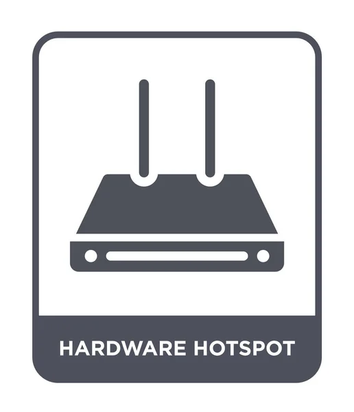 Ícone Hotspot Hardware Estilo Design Moderno Ícone Hotspot Hardware Isolado — Vetor de Stock