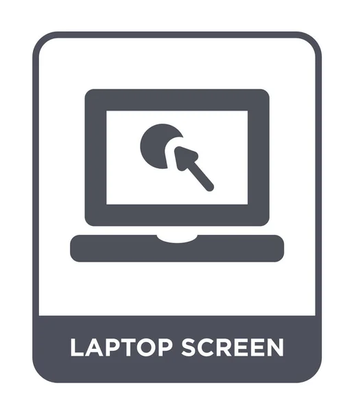 Laptop Bildschirm Symbol Trendigen Design Stil Laptop Bildschirm Symbol Isoliert — Stockvektor