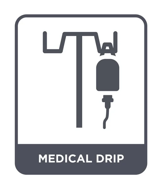 Medical Drip Ikone Trendigen Design Stil Medizinisches Tropfensymbol Isoliert Auf — Stockvektor