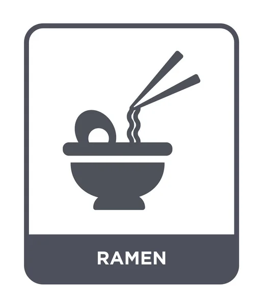 Ramen Icon Trendy Design Style Ramen Icon Isolated White Background — Stock Vector