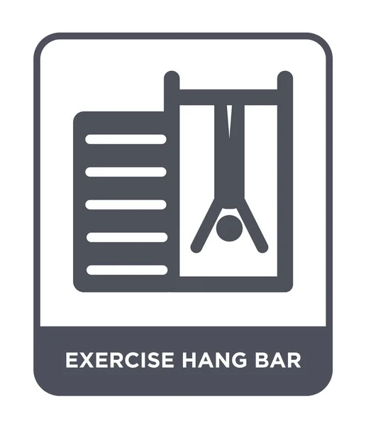 Exercise hang bar icon in trendy design style. exercise hang bar icon isolated on white background. exercise hang bar vector icon simple and modern flat symbol. — Stock Illustration Exercise Hang Bar Icon Trendy Design Style Exercise Hang Bar Stock Vector