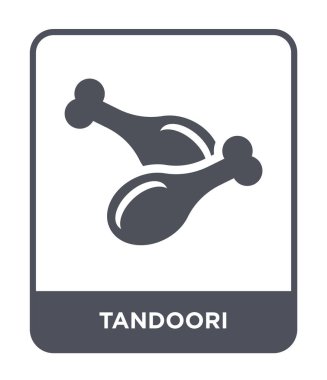Tandır simgesi modaya uygun bir tasarım tarzı. Tandır simgesi beyaz arka plan üzerinde izole. Tandır vektör simgesi basit ve modern düz sembolü.