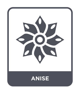 modaya uygun bir tasarım tarzı anason simgesi. Beyaz arka plan üzerinde izole anason simgesi. anason vektör simgesi basit ve modern düz simgesi web sitesi, mobil, logo, app, UI. anason simge vektör çizim, Eps10.