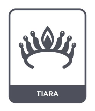 modaya uygun bir tasarım tarzı taç simgesi. Beyaz arka plan üzerinde izole taç simgesi. taç vektör simgesi basit ve modern düz simgesi web sitesi, mobil, logo, app, UI. taç simge vektör çizim, Eps10.