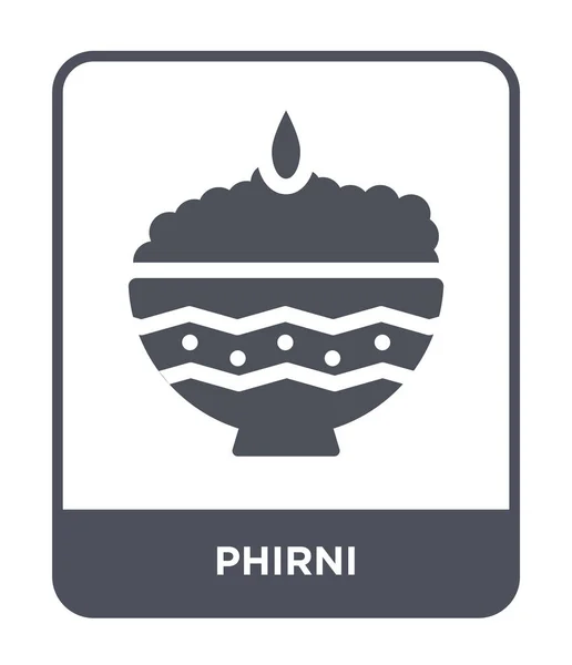 Icône Phirni Dans Style Design Mode Icône Phirni Isolé Sur — Image vectorielle