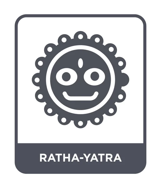 Icône Ratha Yatra Dans Style Design Tendance Icône Ratha Yatra — Image vectorielle