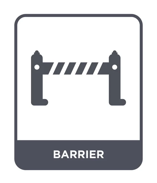 Barrier Icon Trendy Design Style Barrier Icon Isolated White Background — Stock Vector