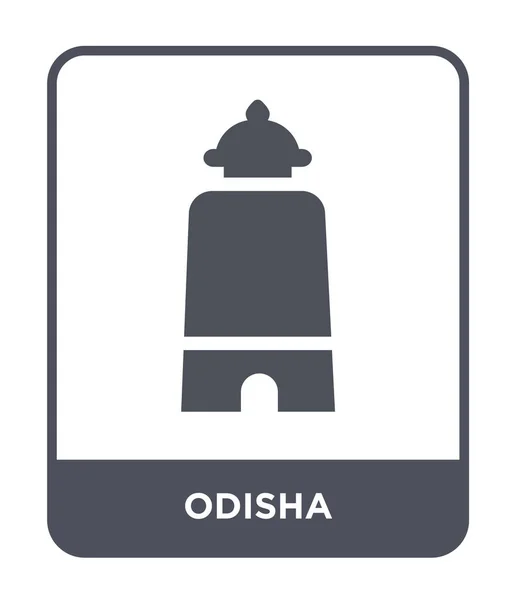 Icona Odisha Stile Design Alla Moda Icona Odisha Isolata Sfondo — Vettoriale Stock