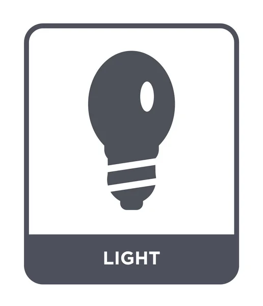 Licht Ikone Trendigen Design Stil Licht Symbol Isoliert Auf Weißem — Stockvektor
