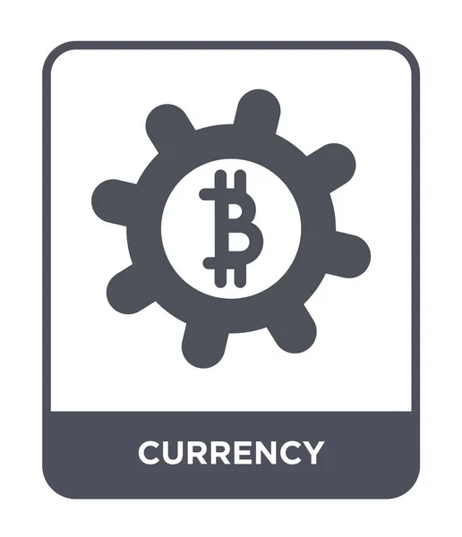 Währungsikone Trendigen Design Stil Währungssymbol Isoliert Auf Weißem Hintergrund Währungsvektorsymbol — Stockvektor