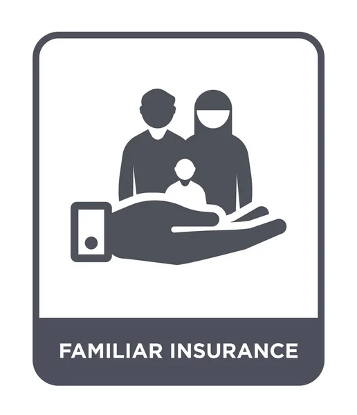 Familiar Insurance Icon Trendy Design Style Familiar Insurance Icon Isolated — Stock Vector