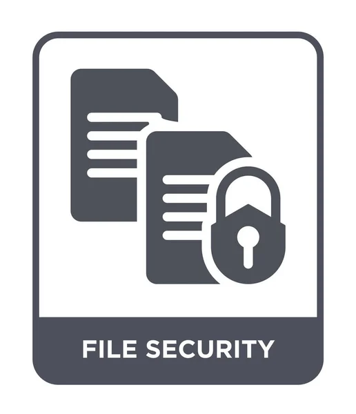 Datei Sicherheitssymbol Trendigen Design Stil Sicherheitssymbol Auf Weißem Hintergrund Isoliert — Stockvektor