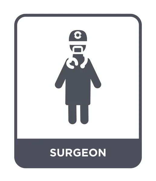 Surgeon Icon Trendy Design Style Surgeon Icon Isolated White Background — Stock Vector