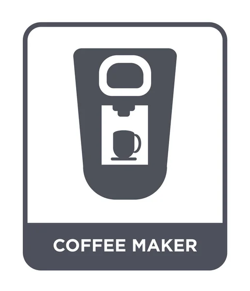 coffee maker icon in trendy design style. coffee maker icon isolated on white background. coffee maker vector icon simple and modern flat symbol.