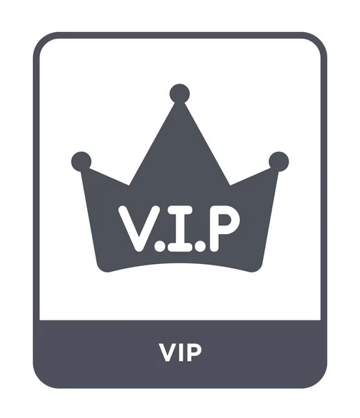 时尚设计风格的 Vip 在白色背景上隔离的 Vip Vip 矢量图标简单和现代平面符号为网站 应用程序 Vip 图标矢量插图 Eps10 — 图库矢量图片