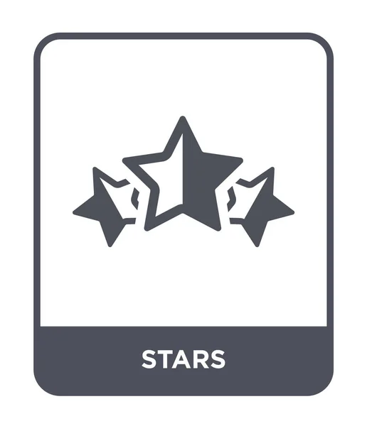 Estrellas Icono Estilo Diseño Moda Estrellas Icono Aislado Sobre Fondo — Vector de stock