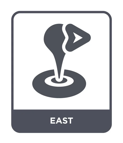 Икона Востока Модном Стиле Дизайна Восточная Икона Белом Фоне East — стоковый вектор