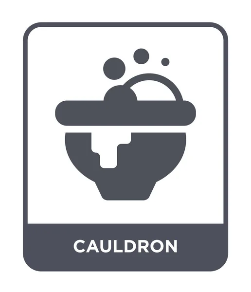 Cauldron Icon Trendy Design Style Cauldron Icon Isolated White Background — Stock Vector