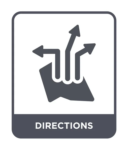 Instrucciones Icono Estilo Diseño Moda Dirección Icono Aislado Sobre Fondo — Vector de stock