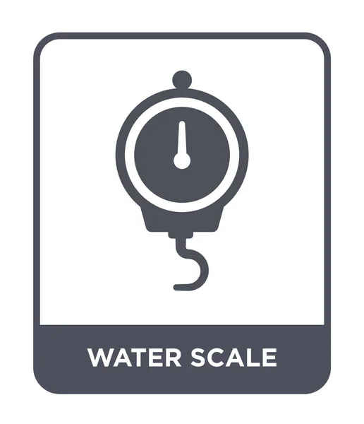 Иконка Водяного Масштаба Стиле Модного Дизайна Иконка Водяного Масштаба Изолирована — стоковый вектор