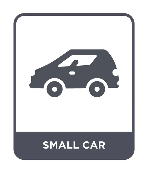 Ícone Carro Pequeno Estilo Design Moderno Ícone Carro Pequeno Isolado — Vetor de Stock
