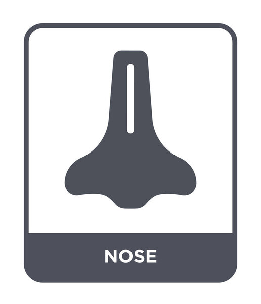 иконка носа в модном стиле дизайна. иконка носа изолирована на белом фоне. иконка вектора носа простой и современный плоский символ для веб-сайта, мобильного телефона, логотипа, приложения, пользовательского интерфейса. векторная иллюстрация носа, EPS10
.
