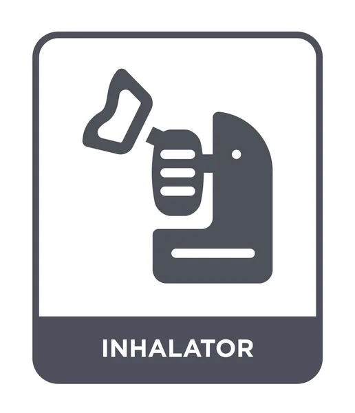 Inhalator 디자인 스타일 아이콘입니다 Inhalator 아이콘 배경에 고립입니다 Inhalator 아이콘 — 스톡 벡터