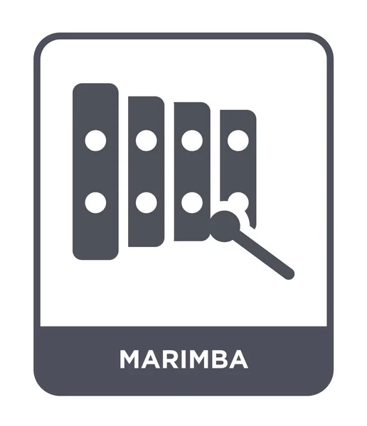 Icône Marimba Dans Style Design Tendance Icône Marimba Isolé Sur — Image vectorielle
