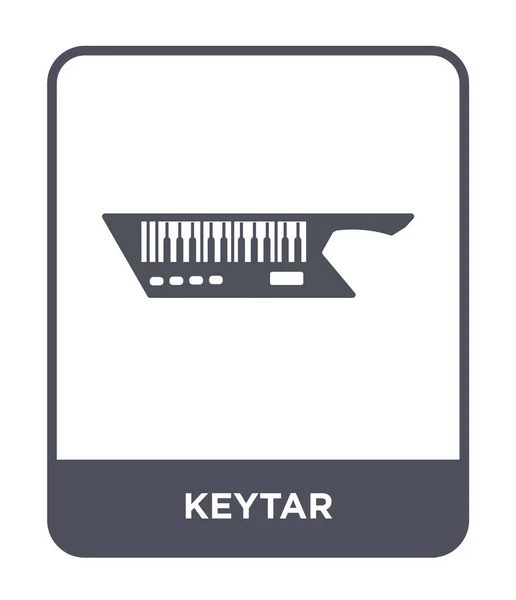 Ícone Keytar Estilo Design Moderno Ícone Keytar Isolado Fundo Branco —  Vetores de Stock