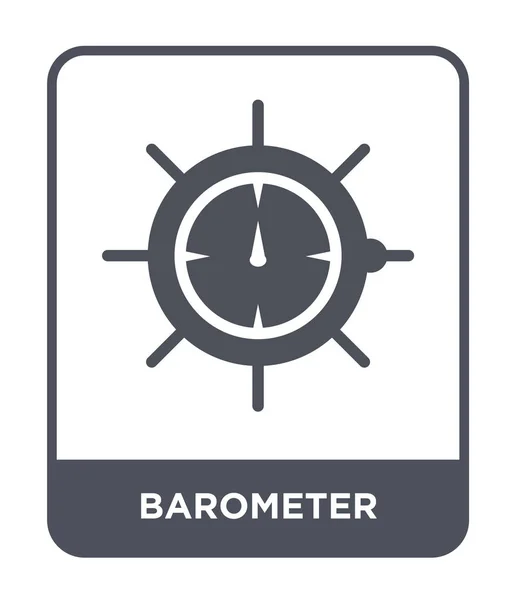 Barometr Ikona Módní Design Stylu Barometr Ikona Izolovaných Bílém Pozadí — Stockový vektor