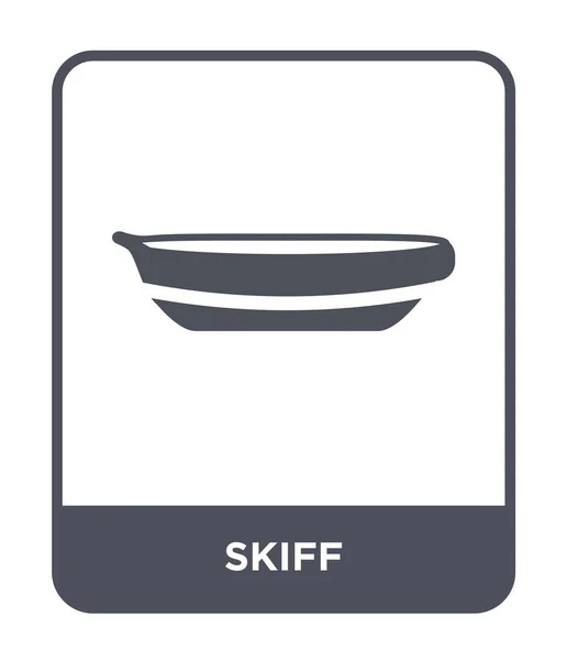 Skiff Icon Trendy Design Style Skiff Icon Isolated White Background — Stock Vector