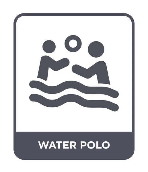 Icône Water Polo Dans Style Design Tendance Icône Water Polo — Image vectorielle