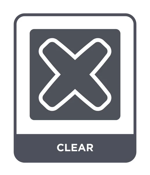 Четкий Значок Модном Стиле Дизайна Clear Icon Isolated White Background — стоковый вектор