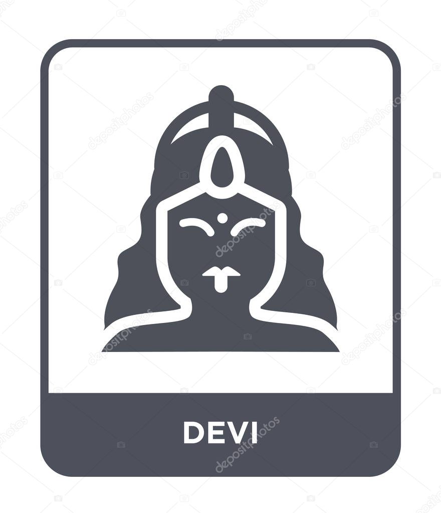 devi icon in trendy design style. devi icon isolated on white background. devi vector icon simple and modern flat symbol for web site, mobile, logo, app, UI. devi icon vector illustration, EPS10.