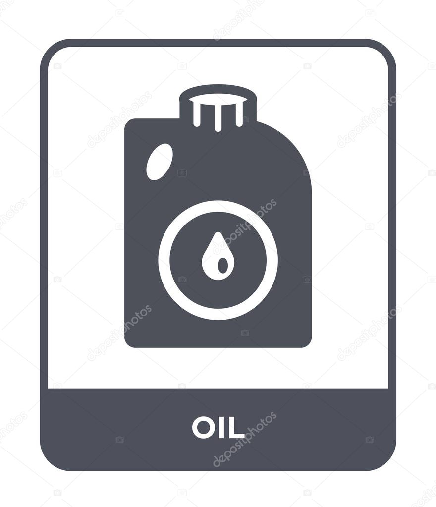 oil icon in trendy design style. oil icon isolated on white background. oil vector icon simple and modern flat symbol for web site, mobile, logo, app, UI. oil icon vector illustration, EPS10.