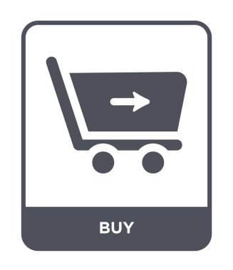 modaya uygun bir tasarım stili simgesini satın. Beyaz arka plan üzerinde izole simge satın. vektör simgesi basit ve modern düz simgesi web sitesi, mobil, logo, app, satın UI. simge vektör çizim, Eps10 satın.