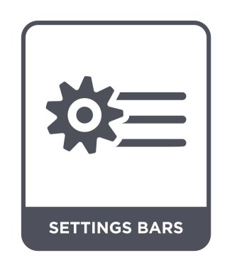 modaya uygun bir tasarım tarzı ayarları barlar simgesi. ayarları barlar simgesi beyaz arka plan üzerinde izole. ayarları barlar simgesi basit ve modern düz simge vektör.